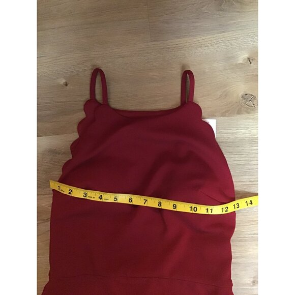 BCX- WOMENS CREW NECK SPAGUETTI STRAP OPEN BACK KNEE LENGHT DRESS SIZE X-SMALL - Picture 6 of 8